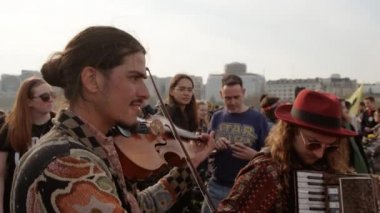Londra'da İklim Değişikliği Extinction İsyanı Gösteri, İngiltere