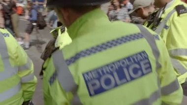 Londra'da İklim Değişikliği Extinction İsyanı Gösteri, İngiltere