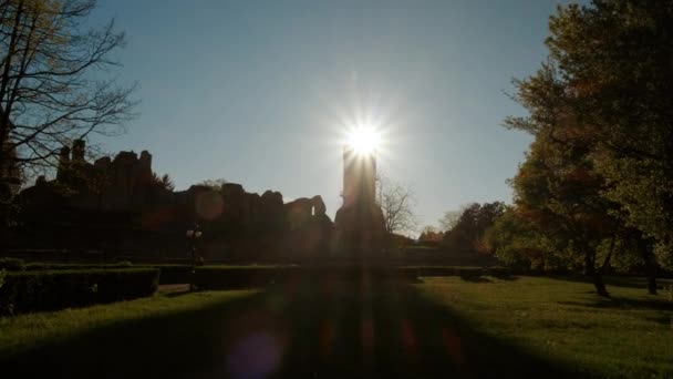 Torre Chindia, Targoviste, Rumania — Vídeos de Stock