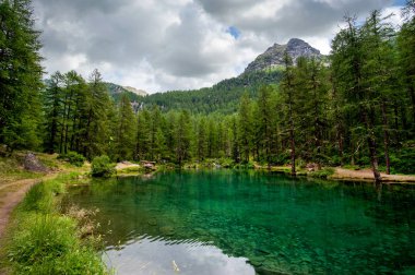alp Gölü Pellaud içinde Rhemes Notre Dame, Valle daosta, İtalya