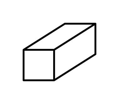 Beyaz arkaplanda tereyağı simgesi