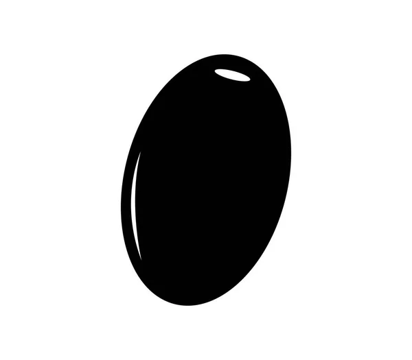 白色背景上的橄榄图标 — 图库矢量图片