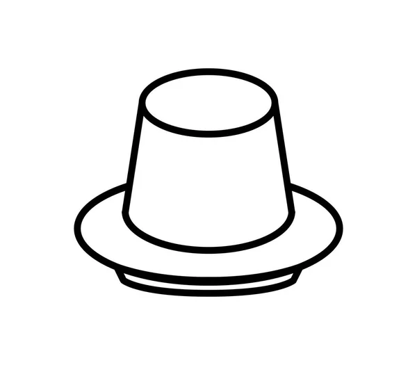 Pudding Symbol Auf Weißem Hintergrund — Stockvektor
