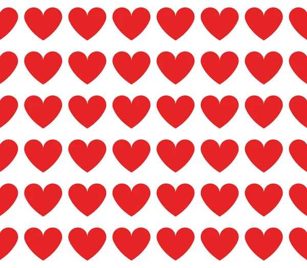 Valentine Hearts White Background — Stock Vector