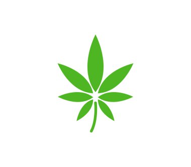 Kenevir simgesi beyaz arka plan üzerinde