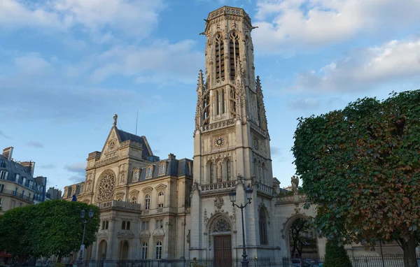 Vue Mairie 1Er Arrondissement Paris France Bâtiment Une Architecture Éclectique — Photo