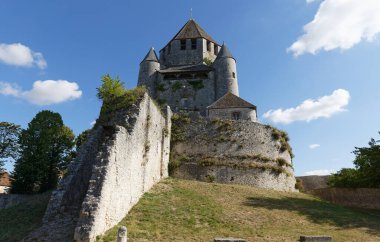Sezar Kulesi, Henry Liberal 'in hükümdarlığı altında inşa edildi - Provins' in simgesi ve simgesi. Provins - Seine-et-Marne departmanı, Ile-de-France bölgesi, kuzey-orta Fransa.