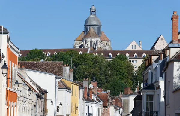 Vistas Del Paisaje Urbano Ciudad Medieval Provins Arquitectura Una Ciudad — Foto de Stock