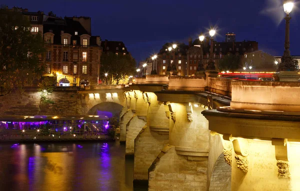 Pont Neuf Ponte Più Antico Parigi Francia — Foto Stock