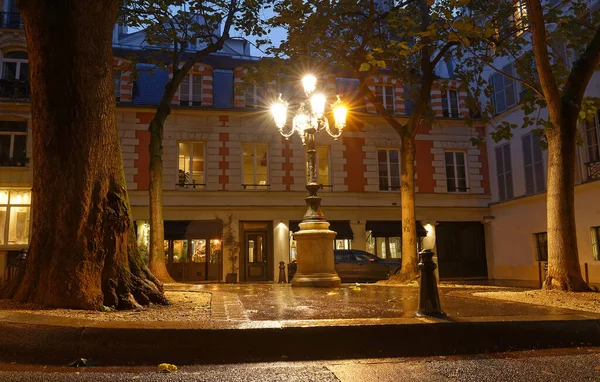 The famous place de Furstenberg is famous as one of the most charming squares in Paris, France.