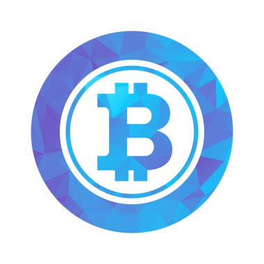 Bitcoin üçgen kavramı simgesini