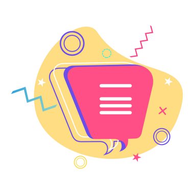 Bulut konuşurken konuşma şekli, kutu set alıntı. Şablon alıntı kabarcıklar