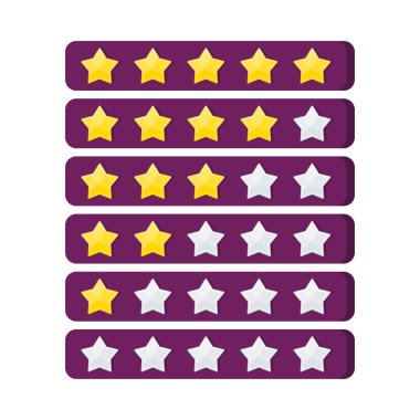 Altın yıldız puan sayısı. Takdir ve tanıma