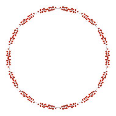 Holly berry yuvarlak sınır Noel kartları için