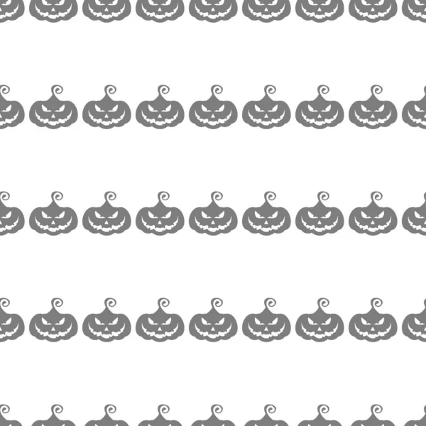 Flache Cartoon-Vektor halloween nahtlose Muster Hintergrund — Stockvektor