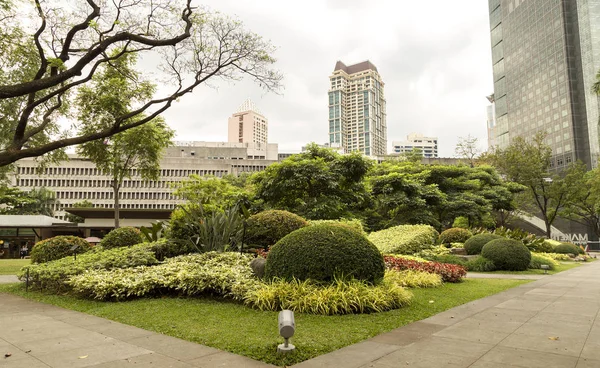 Makati Yeşil Park Philippiines — Stok fotoğraf