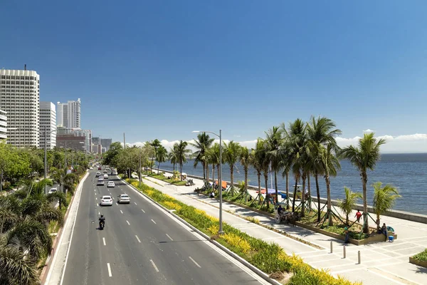 View Manila Bay Embankment — Stock Photo, Image