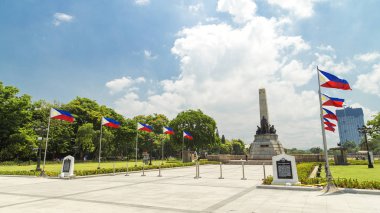 Rizal Luneta park, Manila, Filipinler