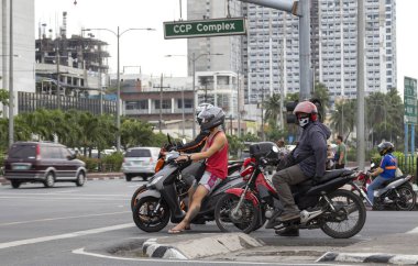 Manila yollarda Bikers