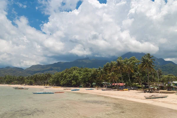 Sabang Beach Palawan Island Philippinen — Stockfoto