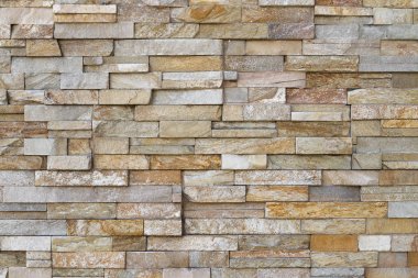 Taş kiremitten yapılmış duvarın dokusu