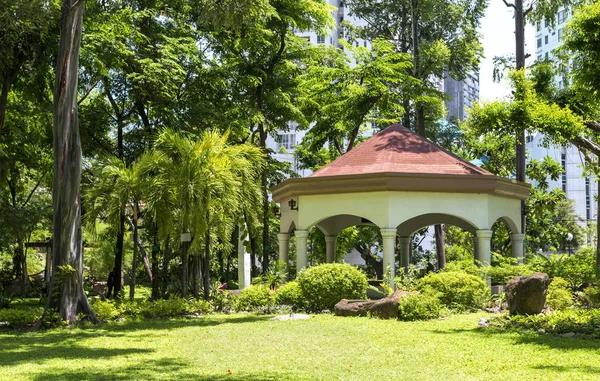 Park Městském Centru Makati Filipíny — Stock fotografie