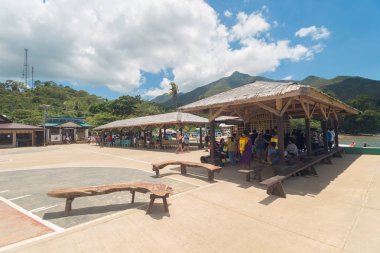 Sabang liman İskelesi, yeraltı nehrinden önce bekleme alanı