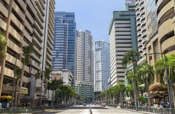 Ortigas Filipinler Temmuz 2016 Ortigas Boş Yol — Stok fotoğraf