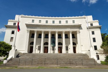 Manila, Filipinler - 6 Ocak 2017: Ulusal Antropoloji Müzesi