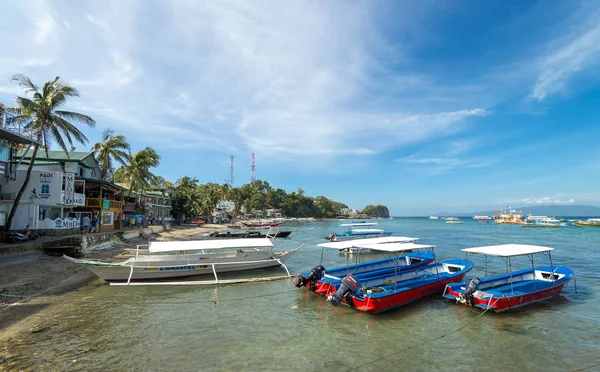 Sabang Πουέρτο Γκαλέρα Φιλιππίνες Ιανουαρίου 2017 Θαλασσογραφία Της Θάλασσας Της — Φωτογραφία Αρχείου