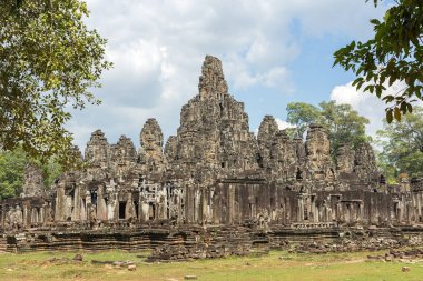 Kamboçya Angkor Wat Tapınağı kompleksi kalıntıları
