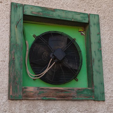 Pervane fabrikada çok yormak için hava