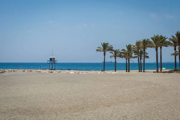 Praia Verão Ensolarada Sul Espanha — Fotografia de Stock