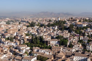 Granada, İspanya Alhambra yakınındaki eski dörtte