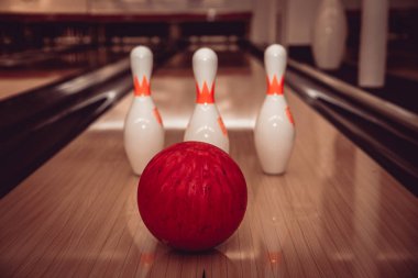Bowling topu grev hazırdır