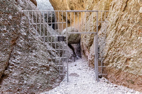 Jižní Vchod Jeskyně Balkony Vrcholy Národní Park Kalifornie Usa — Stock fotografie