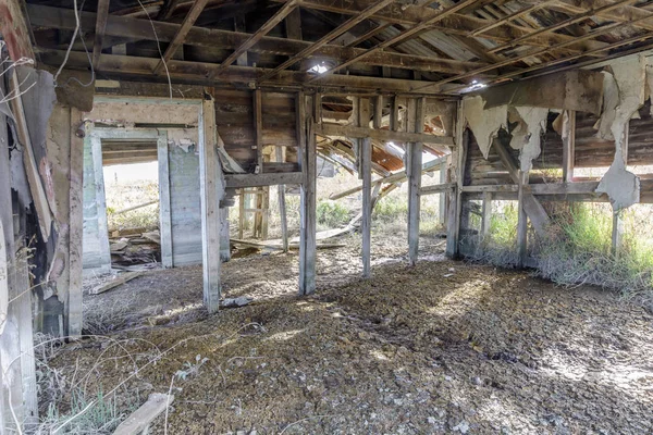 Verlaten Huis Zinken Moerassen Ophaalbrug Laatste Resterende Spookstad San Francisco — Stockfoto