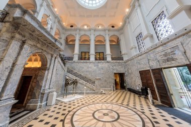 Palo Alto, Kaliforniya - 2 Şubat 2019: San Francisco Bay bölgesinde görsel sanatlar Cantor merkezi iç.