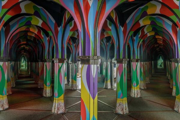 Monterey California March 2019 Monterey Mirror Maze — Stock Photo, Image