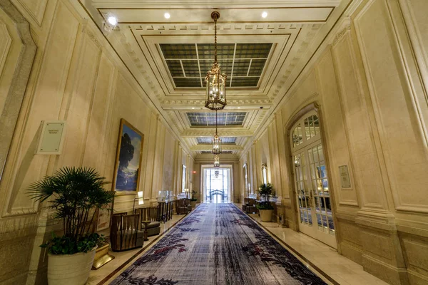 San Francisco California Mei 2019 Passage Het Palace Hotel Palace — Stockfoto