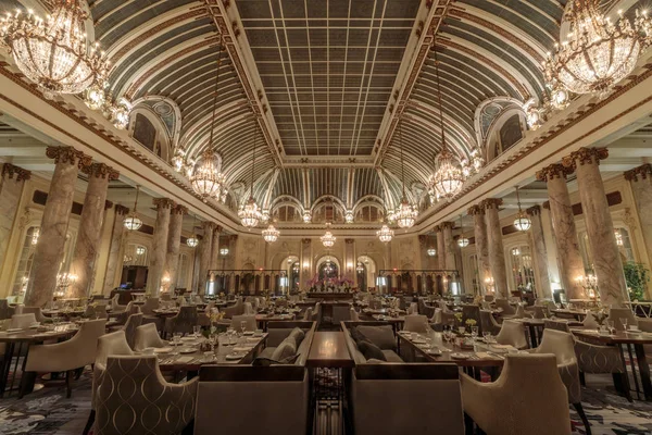 San Francisco California Května 2019 Hotelová Restaurace Paláci Garden Court — Stock fotografie