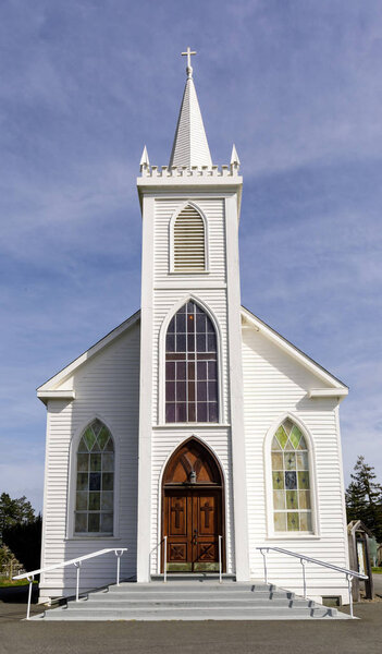 Saint Teresa of Avila Church. Bodega Bay, California, USA.