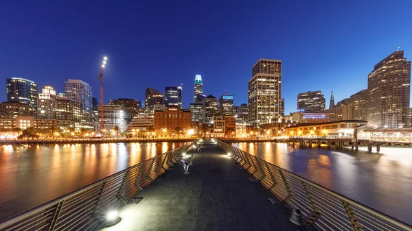 Сан Франциско Ватерфронт Pier Embarcadero San Francisco California Usa — стокове фото