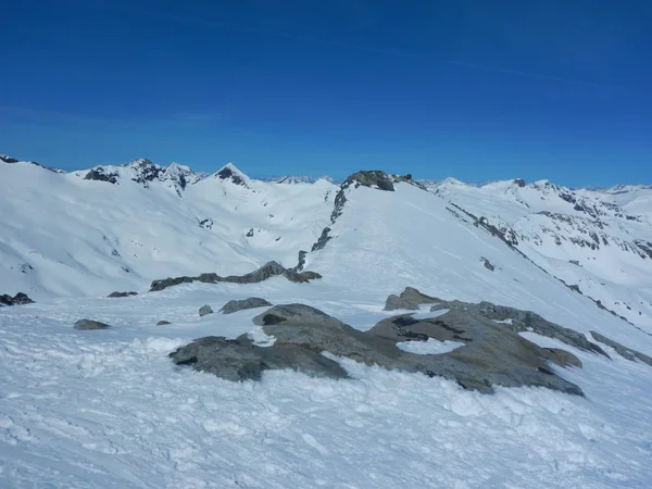 Beautiful Skitouring Day Grossvenediger Alps Austria — Stock Photo, Image