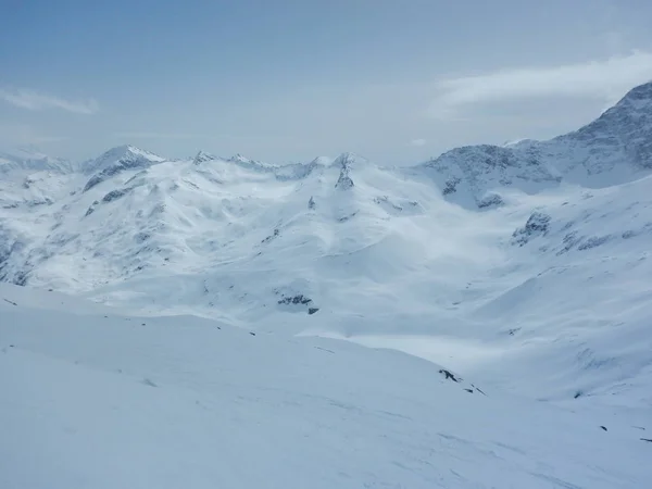 Hermoso Día Skitouring Grossvenediger Los Alpes Austria —  Fotos de Stock