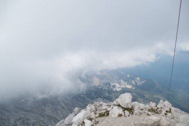 Avusturya Alpleri'nde totes gebirge dağlarda yaz