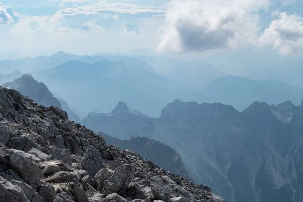 トートバッグ Gebirge オーストリアのアルプス山中の夏 — ストック写真