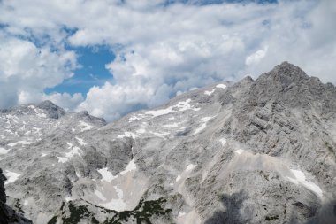 Avusturya Alpleri'nde totes gebirge dağlarda yaz