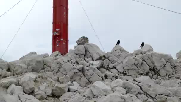 Alpinisme Prix Élevé Dans Les Fourre Tout Gebirge — Video