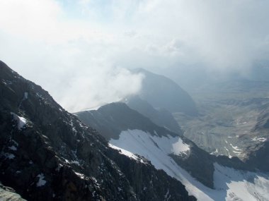 yürüyüş ve hohe tauern Avusturya grossglockner, tırmanma